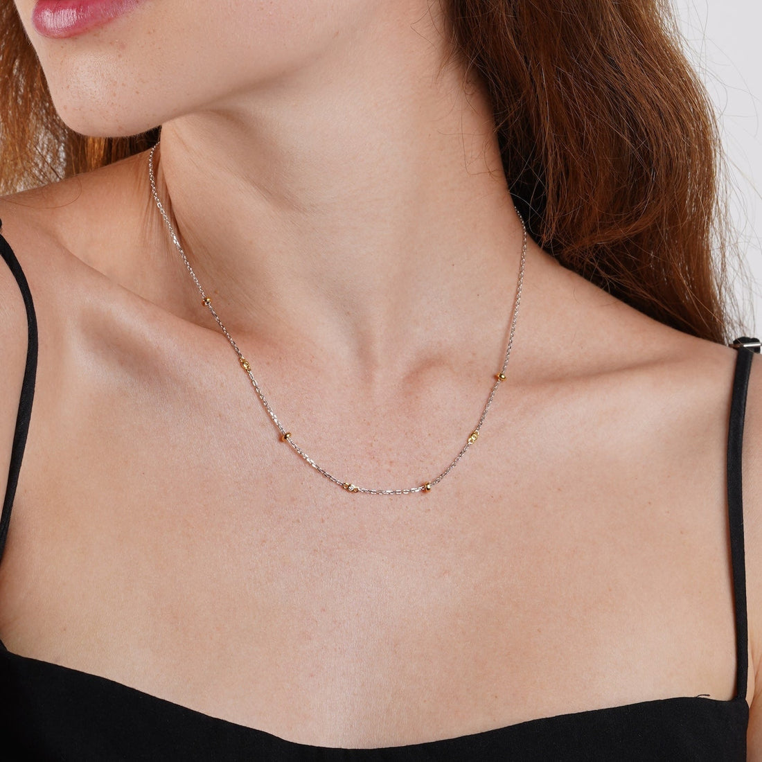 Delicate Necklace with Lab Grown Diamonds - Soul Nomads