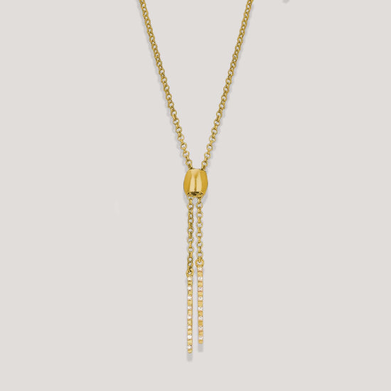 Diamond Bolo Necklace Vermeil - Soul Nomads