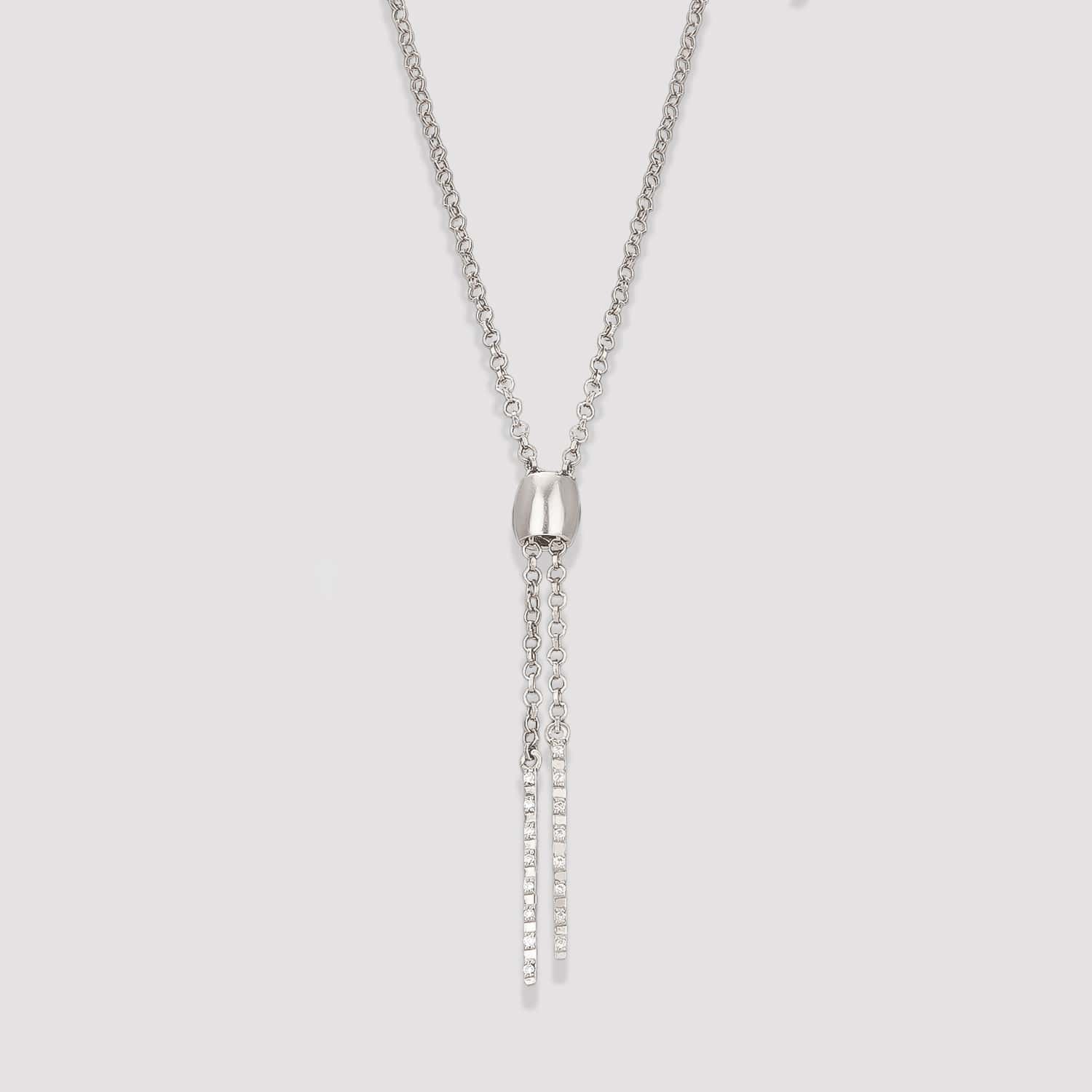 Diamond Bolo Necklace Vermeil - Soul Nomads