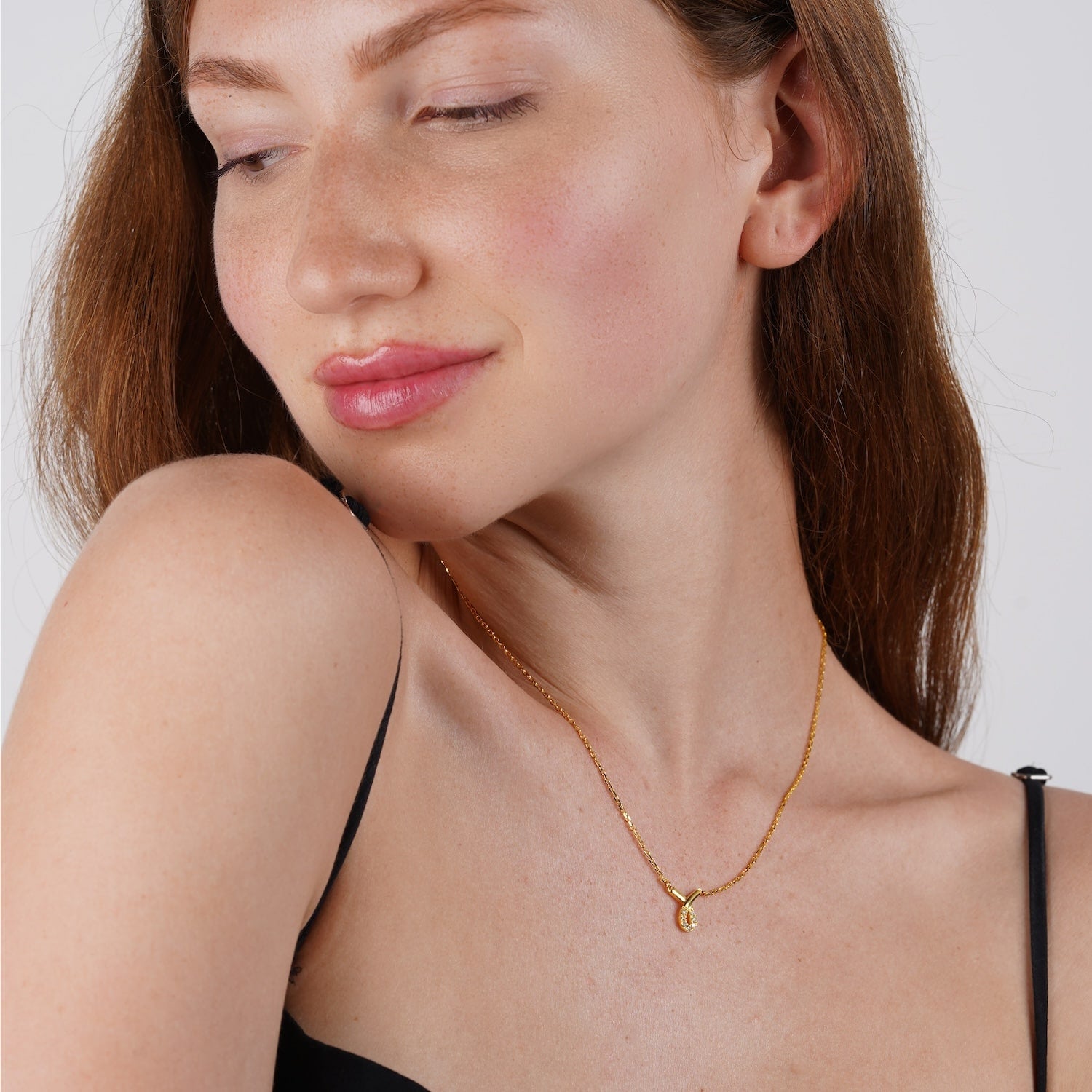 Minimalist Vermeil Pendant and Lab - Grown Diamonds - Soul Nomads