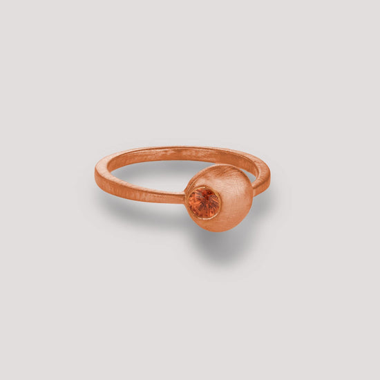 Orange Sapphire Vermeil Ring - Soul Nomads